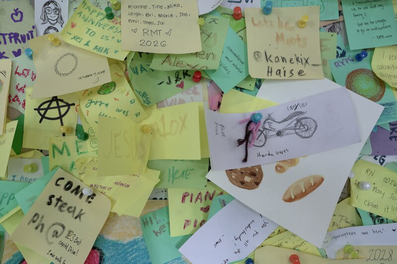 Kapitolyo neighborhood street view with creative spaces