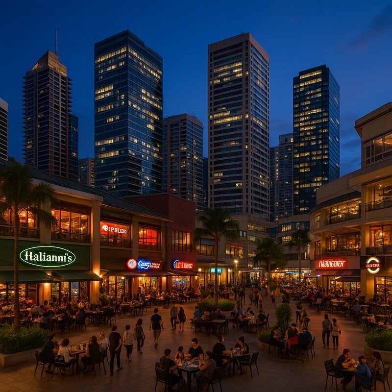 Entertainment and dining zone